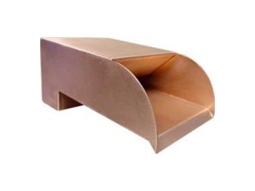 Bobé 8" Smooth Flow Radius Scupper | Copper | SFRC-8