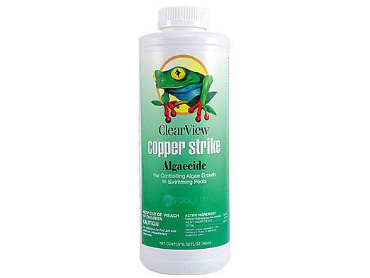 ClearView Copper Strike Algaecide | 32 oz | CVLCSQT12