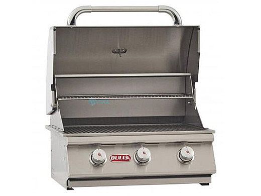 Bull Barbeque Steer 24" 3-Burner Stainless Steel Built-In Propane Barbeque | 06328 | 69008