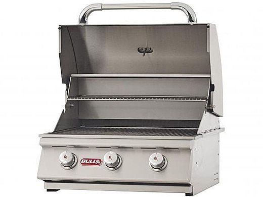 Bull Barbeque Steer 24" 3-Burner Stainless Steel Built-In Natural Gas Barbecue | 06329 | 69009