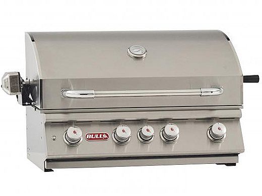 Bull Barbecue Angus 30" 4-Burner Stainless Steel Built-In Natural Gas Grill with Lights | 47629