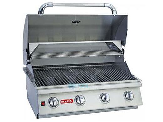 Bull Barbecue Lonestar Select 30" 4-Burner Stainless Steel Built-In Propane Grill with Lights | 87048