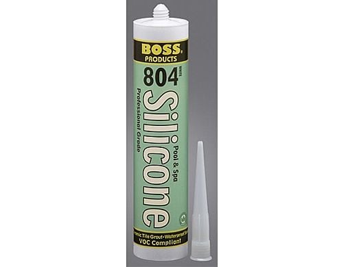 BOSS® Neutral Cure Silicone Ceramic Tile Grout 10.3 oz |  Gray  | 80403