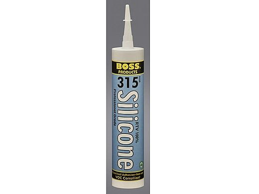 BOSS® Silicone Adhesive or Sealant  3 oz |  Clear  | 315 RTV