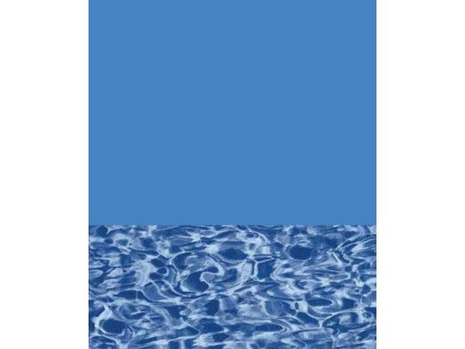 Swimline 2000 Series Standard Gauge 15'x24' Oval Print Bottom Overlap Liner | LI1524MB