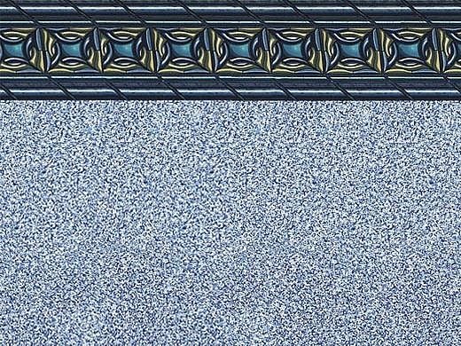 Pacific Realm 8' Round Standard Gauge Unibead 48" Tall Liner | LI10848MDU
