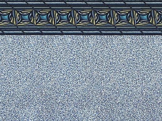 Pacific Realm 10x15 Round Standard Gauge Unibead 52" Tall Liner | LI101552MDU