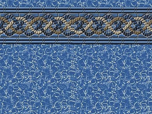 Gold Coast 15' Round Heavy Gauge Unibead 48" Tall Liner | LI1548MGU25