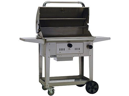 Bull Barbecue Bison 30" Charcoal Stainless Steel Cart | 67531
