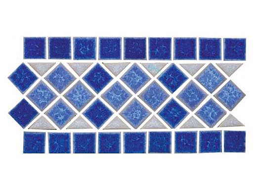 National Pool Tile Borrego Springs Series Pool Tile | Lake Blue | BGS-LAKE