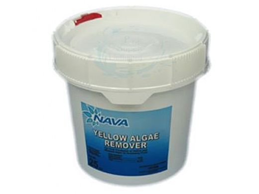 Nava Label Yellow Algae Remover | 25lb Plastic Pail | 652072353