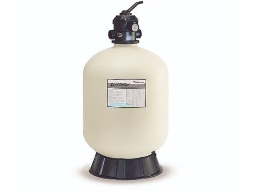 Pentair Sand Dollar SD70 24" Top Mount Sand Filter with Clamp Style 1.5" Multiport Backwash Valve | 3.15 Sq. Ft. | 145367