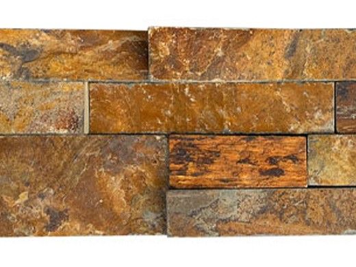 National Pool Tile Natural Ledgerstone 6x24 | Bark | LDGR-BARK