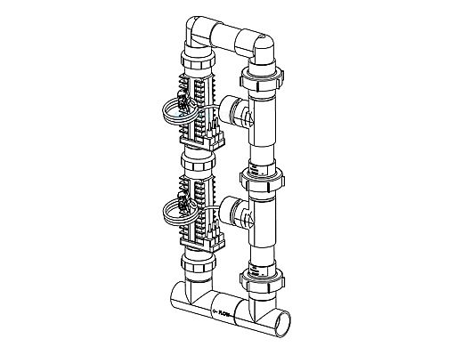 AutoPilot Commercial Manifold | Includes Two CC-15 Cells | 941-215C-A