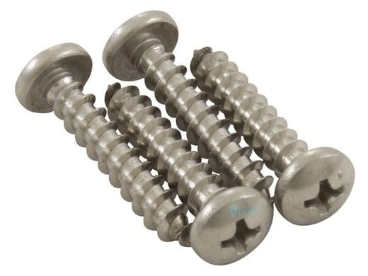 Hayward Poolvergneugen Pressure Shroud Screws | 4-Pack | 896584000-303