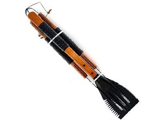 Mr BBQ 3PC Sure Grip Non-Stick Tool Set | 02162XNST