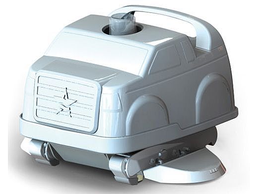 AquaStar StarzTruck Automatic Suction Side Pool Cleaner for Concrete Pools | White | SZT0101-H