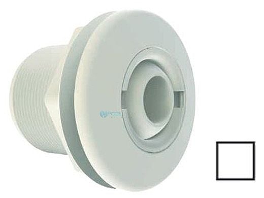 AquaStar Large 2" Return Fitting | with Gasket Nut and Eyeball Nut | for Fiberglass or Steel | White | 1020F101