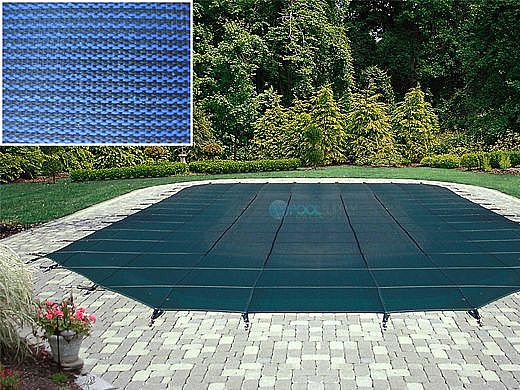 Arctic Armor 18-Year Standard Mesh Safety Cover | Rectangle 20' x 40' Blue | WS390BU