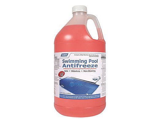 Camco Swimming Pool Non-Toxic Concentrated Antifreeze Red | 1 Gallon | 30077