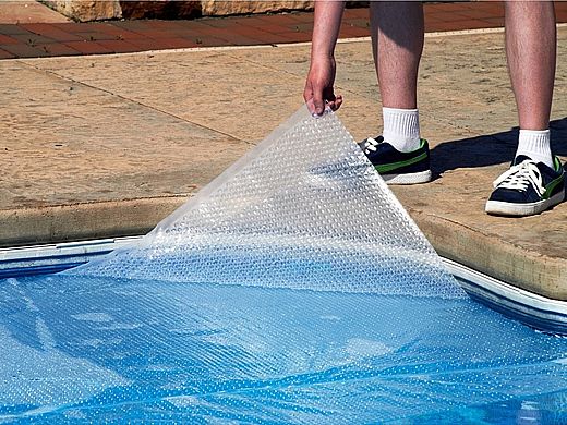 Blue Wave 14'x28' 14-Mil Rect. In-Ground Magni-Clear Solar Blanket | NS515