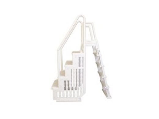 BlueWave Easy Pool Step With Outside Ladder for Above Ground Pools | NE126