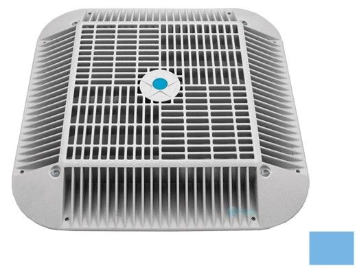 AquaStar 16" Square Anti-Entrapment Suction Outlet Cover, Mud Frame and Retro-Adapter Sub-Frame for 12" Square 3/4" Deep Retrofits (VGB Series) | Blue | 1216104