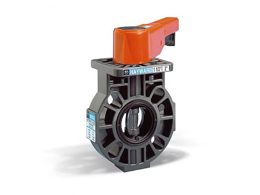 Hayward Butterfly Valve PVC EPDM 6" | BY110600EL