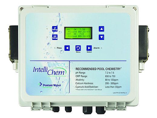 Pentair Intellichem Chemical Controller with Acid Pump and Acid Container | 521356