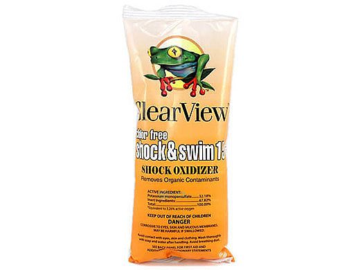 ClearView Chlor Free Shock and Swim 15 Non-Chlorine Shock | 1lb Bag | CVCF001