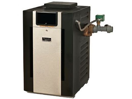 Raypak Professional Series Propane Gas Commercial Pool & Spa Heater 399K BTU | Cupro Nickel Heat Exchanger | Electronic Ignition | Digital Controls | B-R408-EP-X #57 013732