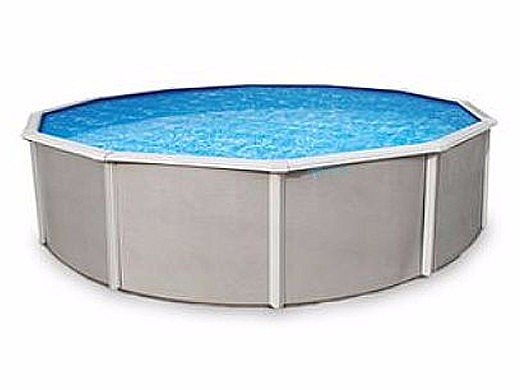 Belize 18' Round Steel Wall Pool 48" Tall without Liner | NB2504