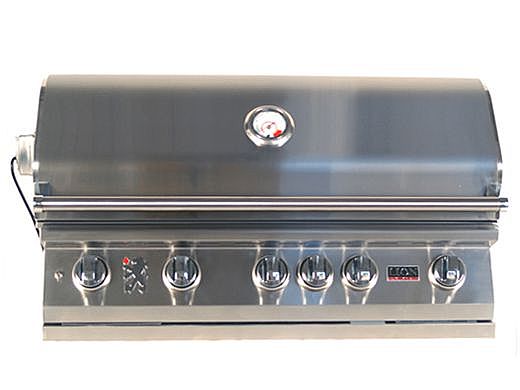 Lion Premium Grills L-90000 40" 5-Burner Stainless Steel Built-in Propane Grill with Lights | 90814