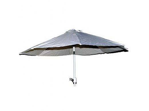Lion Premium Grills 9' Umbrella with Aluminum Pole White | L1647