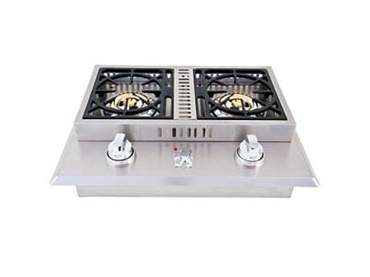 Lion Premium Grills Stainless Steel Double Side Burner Propane | L1707