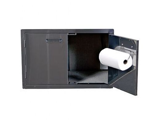 Lion Premium Grills Stainless Steel Double Door with Towel Rack | L3322