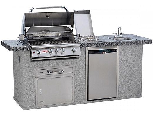 Bull Outdoor Products Outdoor Kitchen Island in Stucco | 31010