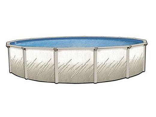 Pretium 30' Round 52" Steel Wall Pool Assy Only w/ Skimmer & Return | Pool Only | PPREGLXDUN-3052SSSTSSFB0-WS