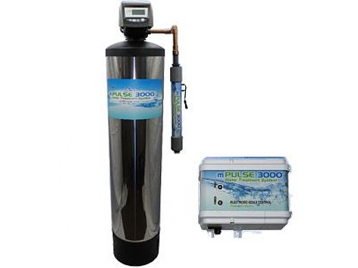 Deep Blue Water Technologies MPulse 3000 Whole House Water Filtration System | 9"x48" Tank with WS1T Clack Valve | 0954