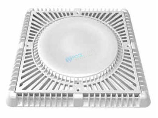Aquastar 12" Sun Grate Suction Outlet Cover with Mud Frame | SUN12WR101
