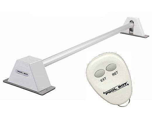 Pool Boy I Powered Solar Blanket Reel System | For Pools Up To 20' Wide | Adjustable Height | 8504