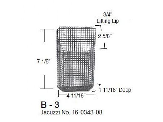 Aladdin Basket for Jacuzzi 16-0343-08 | B-3