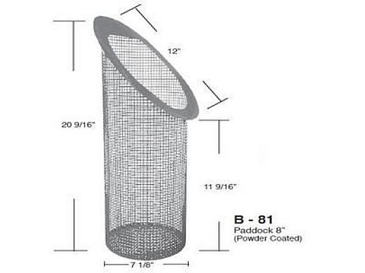 Aladdin Basket for Paddock 8" | B-81
