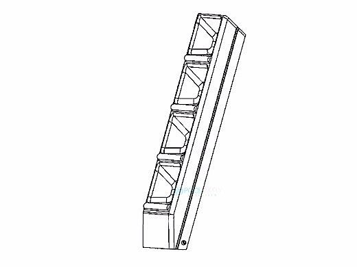 Inter-fab Wild Ride Slide Step Lower Section | WRS-LSTEP-W