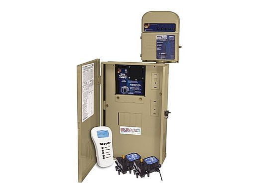 Intermatic MultiWave Wireless 5-Circuit Pool & Spa 60 Amp Control System | Controls 2-Speed & Variable Speed Pumps | PE24065RC