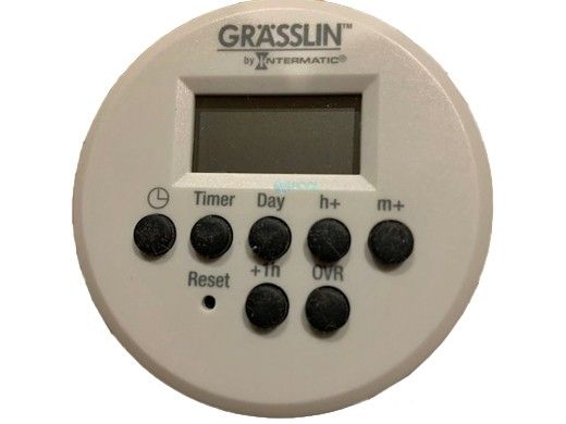 Intermatic Grasslin Programmable Electronic LCD Time Clock | Replaces ET-2 | ET-3 FM1D14-AV-U