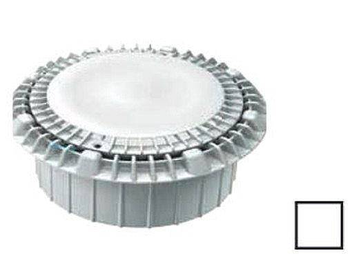 AquaStar 8" Round Low Profile Anti-Entrapment Suction Outlet Cover with Double Deep Frame | White | LP8AVWR101A