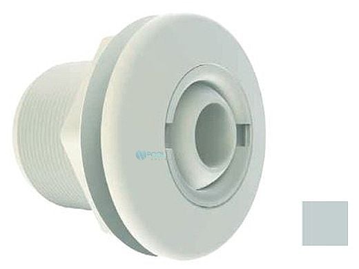 AquaStar Large 2" Return Fitting | with Gasket Nut and Eyebal Nut | for Fiberglass or Steel | Light Gray | 1020F103