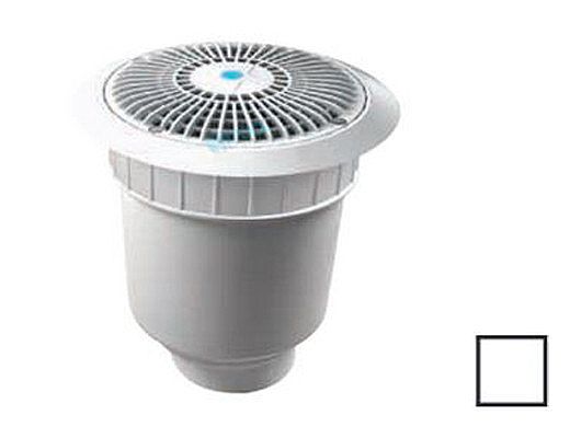 AquaStar 8" Star Cover with 4" Spigot Sump Bucket | A8R101C