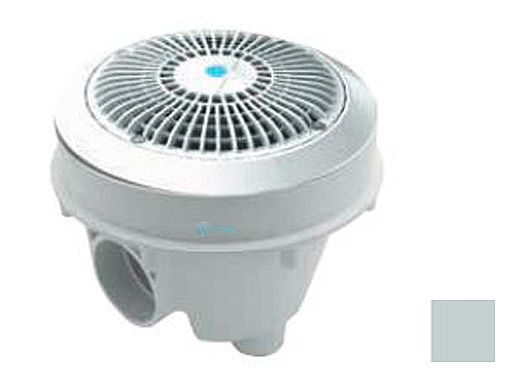 AquaStar 8'' Star Anti-Entrapment Cover, Solid Riser Ring and Standard Sump with Adjustable Collar (VGB Series) | Light Gray | A8RSBAC103